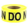 L.H. Dottie L.H. Dottie 3'' x 1000' Yellow Barricade Tape (Caution Do Not Enter) BT8